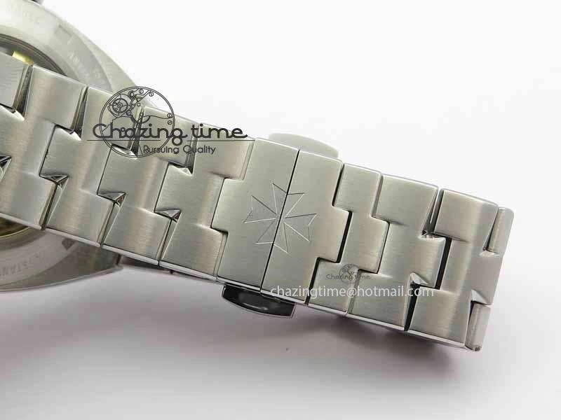 Classic Overseas Automatic SS Blue Dial On SS Bracelet A 9989