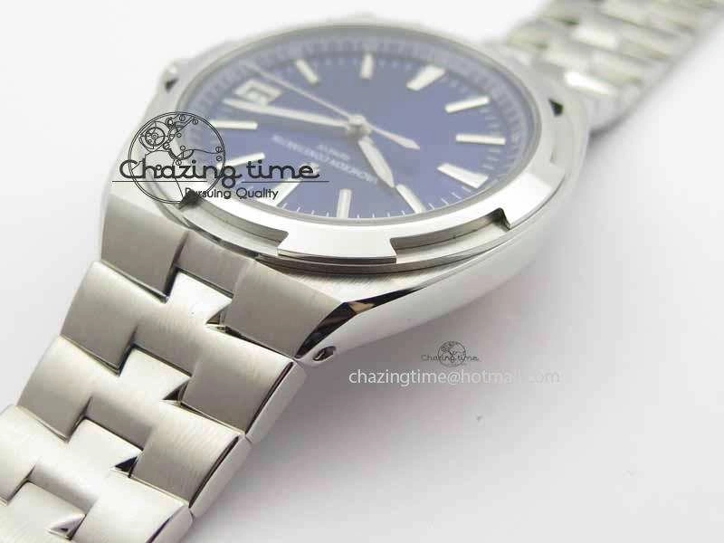 Classic Overseas Automatic SS Blue Dial On SS Bracelet A 9989