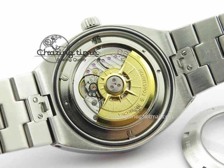 Overseas Automatic SS Brown Dial On SS Bracelet A TimelessDesign 9990
