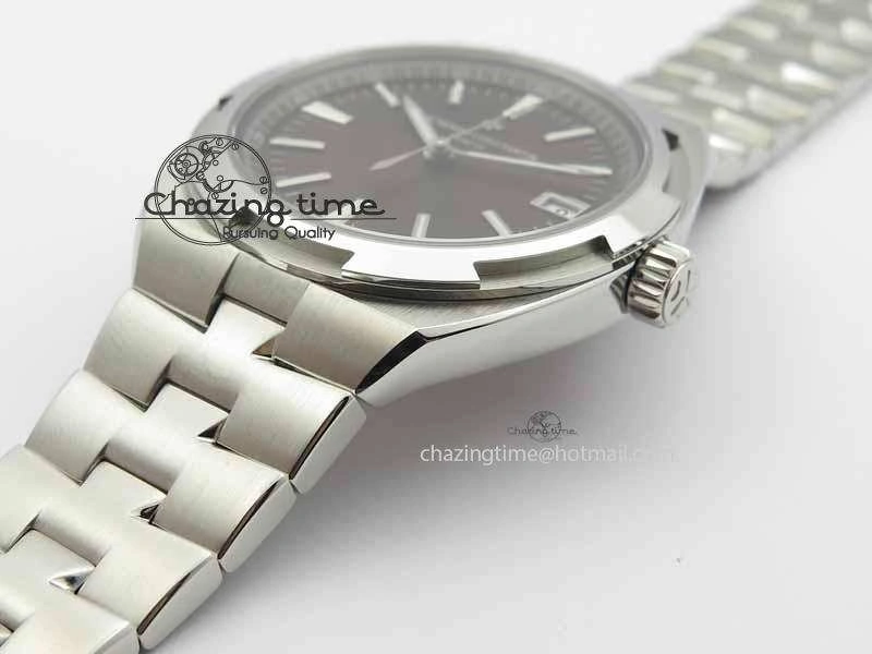 Overseas Automatic SS Brown Dial On SS Bracelet A TimelessDesign 9990