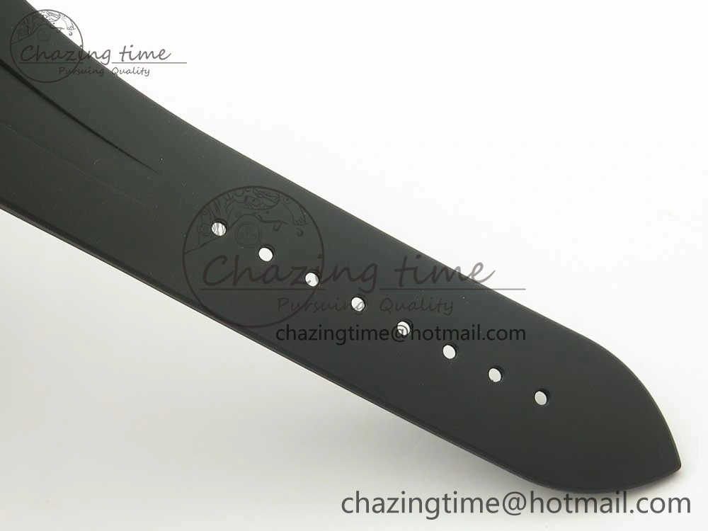 Overseas Dual Time Power Reserve RG TWA Best Edition Silver Dial on Black Rubber Strap A FashionForward 9941