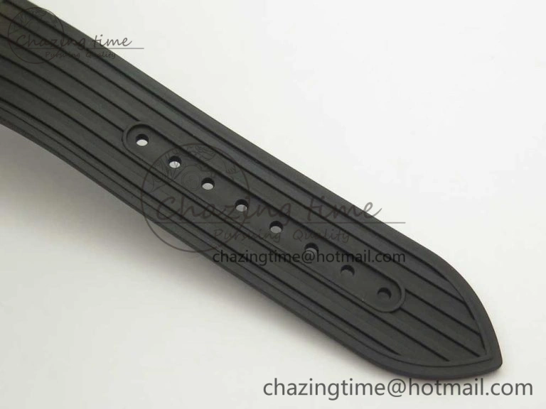 Overseas Dual Time Power Reserve RG TWA Best Edition Silver Dial on Black Rubber Strap A FashionForward 9941