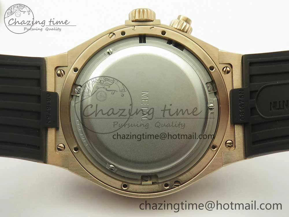 Overseas Dual Time Power Reserve RG TWA Best Edition Silver Dial on Black Rubber Strap A FashionForward 9941