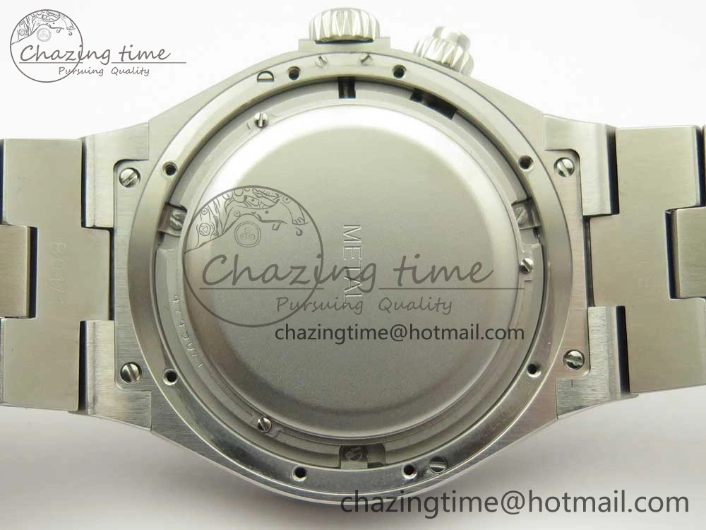 Fashionable Overseas Dual Time Power Reserve TWA Best Edition White Dial on SS Bracelet A 9943