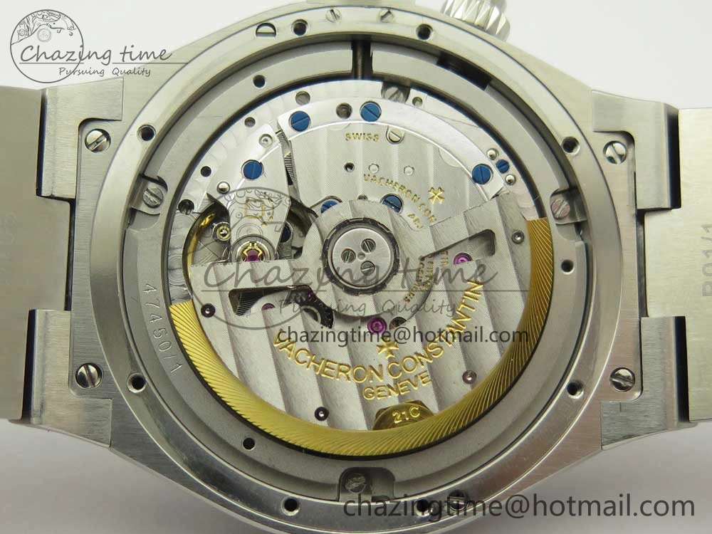Fashionable Overseas Dual Time Power Reserve TWA Best Edition White Dial on SS Bracelet A 9943