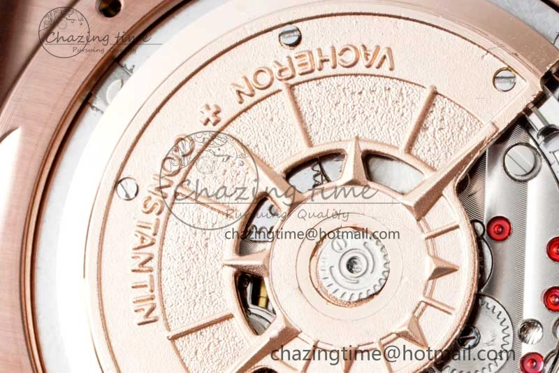 Packable Overseas Perpetual Calendar RG 8F Best Edition Silver Dial on RG Bracelet A 9899