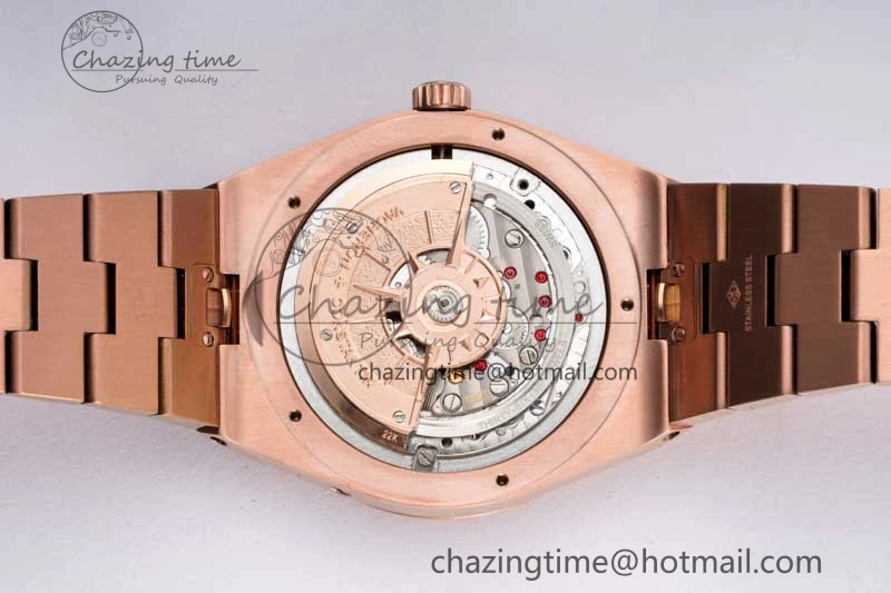 Packable Overseas Perpetual Calendar RG 8F Best Edition Silver Dial on RG Bracelet A 9899