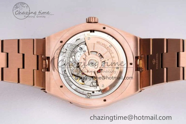 Packable Overseas Perpetual Calendar RG 8F Best Edition Silver Dial on RG Bracelet A 9899