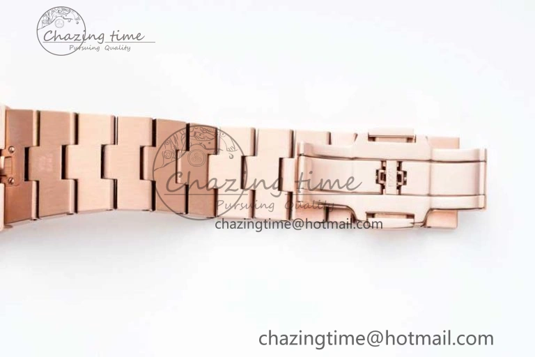 Packable Overseas Perpetual Calendar RG 8F Best Edition Silver Dial on RG Bracelet A 9899