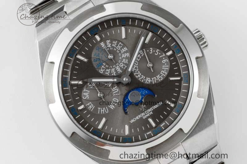 RelaxedFit Overseas Perpetual Calendar SS 8F Best Edition Gray Dial on SS Bracelet A 9900