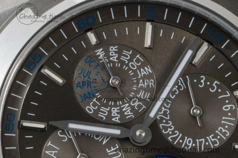 RelaxedFit Overseas Perpetual Calendar SS 8F Best Edition Gray Dial on SS Bracelet A 9900