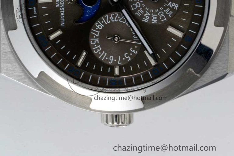 RelaxedFit Overseas Perpetual Calendar SS 8F Best Edition Gray Dial on SS Bracelet A 9900