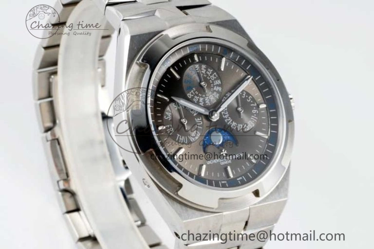 RelaxedFit Overseas Perpetual Calendar SS 8F Best Edition Gray Dial on SS Bracelet A 9900