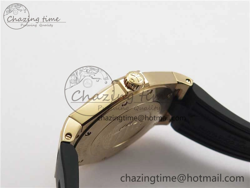 Overseas RG MKS 1:1 Best Edition Gray Dial on Black Rubber Strap MIYOTA Unique 9932