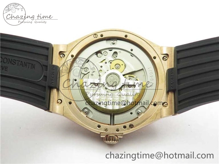 Overseas RG MKS 1:1 Best Edition Gray Dial on Black Rubber Strap MIYOTA Unique 9932