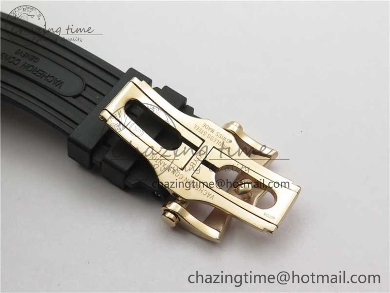 Overseas RG MKS 1:1 Best Edition Gray Dial on Black Rubber Strap MIYOTA Unique 9932