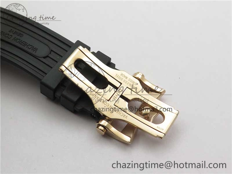 Overseas RG MKS 1:1 Best Edition Gray Dial on Black Rubber Strap MIYOTA Unique 9932