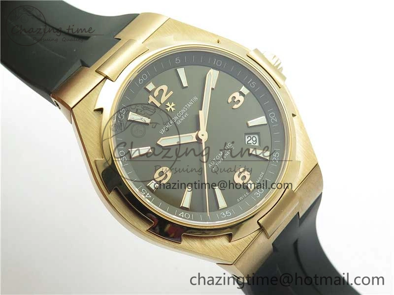 Overseas RG MKS 1:1 Best Edition Gray Dial on Black Rubber Strap MIYOTA Unique 9932