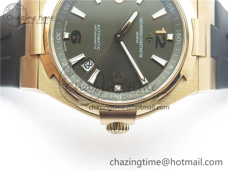 Overseas RG MKS 1:1 Best Edition Gray Dial on Black Rubber Strap MIYOTA Unique 9932