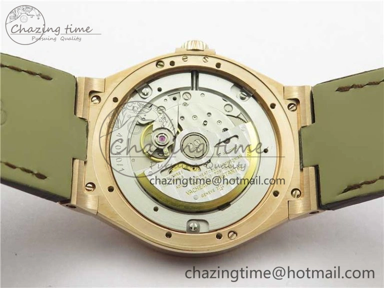Overseas RG MKS 1:1 Best Edition Gray Dial on Brown Leather Strap MIYOTA Durable 9931