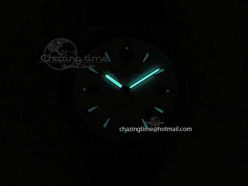 Overseas SS JJF 1:1 Best Edition Black Dial On Rubber Strap MIYOTA TopPick 9992