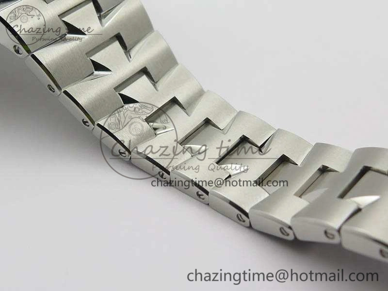 Overseas SS JJF 1:1 Best Edition Black Dial On SS Bracelet MIYOTA NewStyle 9984