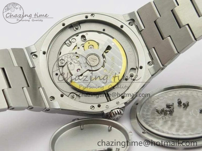 Overseas SS JJF 1:1 Best Edition Black Dial On SS Bracelet MIYOTA NewStyle 9984
