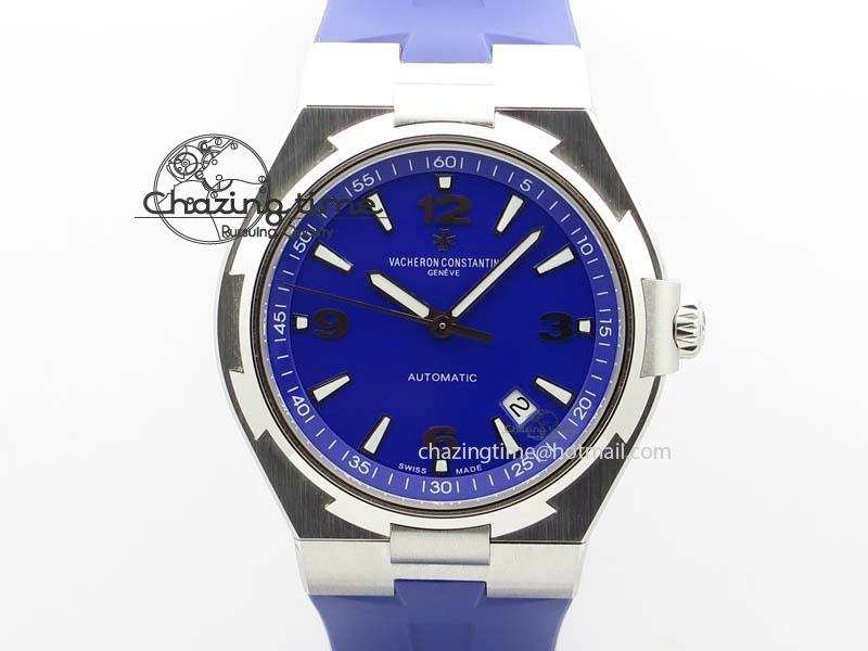 Overseas SS JJF 1:1 Best Edition Blue Dial On Rubber Strap MIYOTA Neat 9991