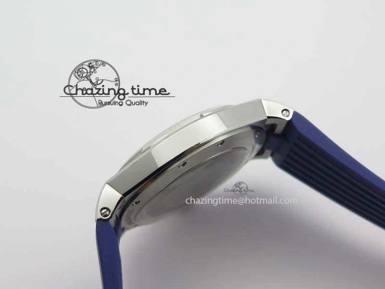 Overseas SS JJF 1:1 Best Edition Blue Dial On Rubber Strap MIYOTA Neat 9991