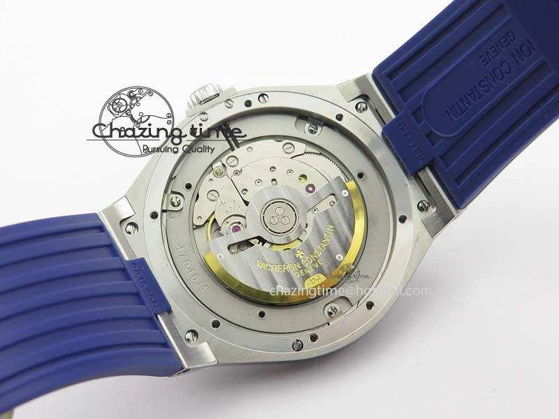 Overseas SS JJF 1:1 Best Edition Blue Dial On Rubber Strap MIYOTA Neat 9991