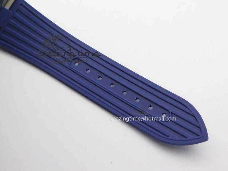 Overseas SS JJF 1:1 Best Edition Blue Dial On Rubber Strap MIYOTA Neat 9991