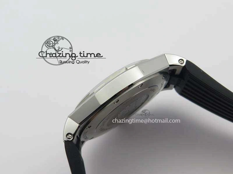 Overseas SS JJF 1:1 Best Edition White Dial On Rubber Strap MIYOTA SmartChoice 9987