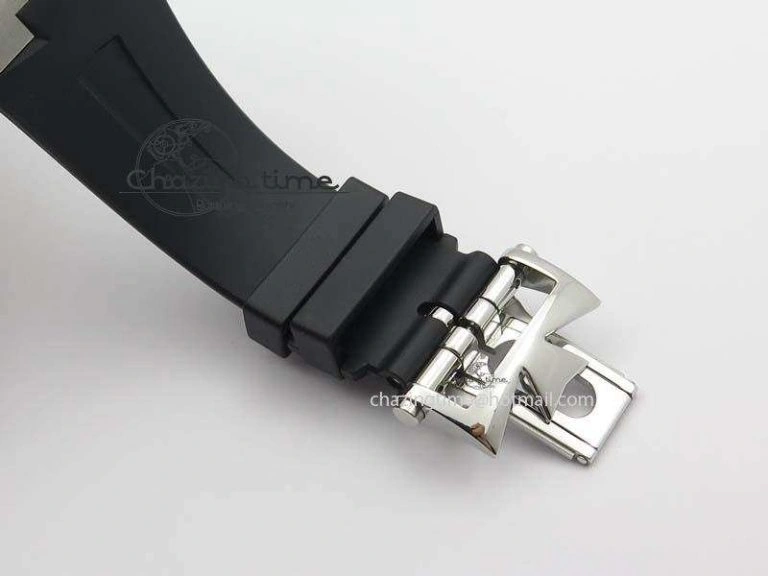 Overseas SS JJF 1:1 Best Edition White Dial On Rubber Strap MIYOTA SmartChoice 9987