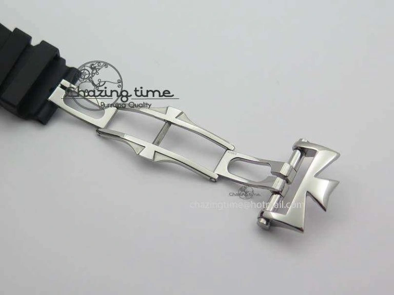 Overseas SS JJF 1:1 Best Edition White Dial On Rubber Strap MIYOTA SmartChoice 9987