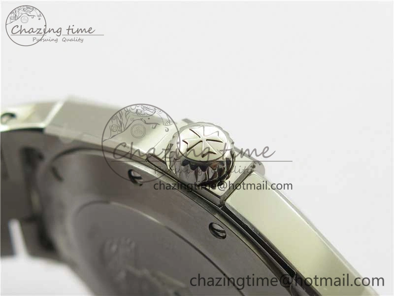 Premium Overseas SS MKS 1:1 Best Edition Black Dial on SS Bracelet MIYOTA 9914