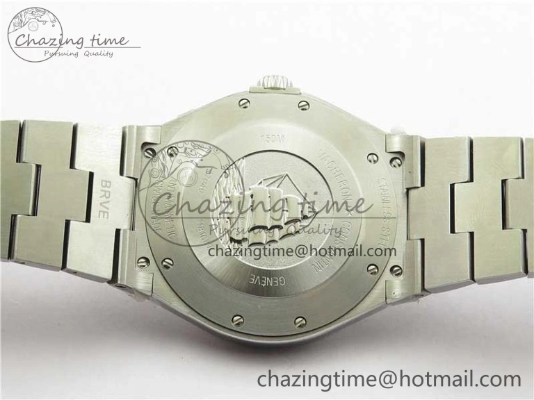 Premium Overseas SS MKS 1:1 Best Edition Black Dial on SS Bracelet MIYOTA 9914