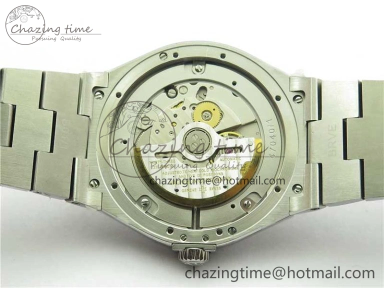 Premium Overseas SS MKS 1:1 Best Edition Black Dial on SS Bracelet MIYOTA 9914