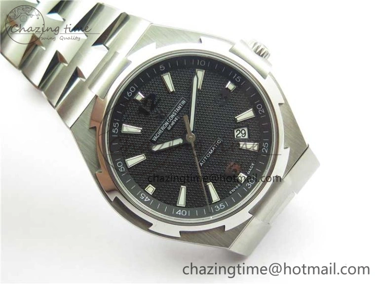 Premium Overseas SS MKS 1:1 Best Edition Black Dial on SS Bracelet MIYOTA 9914