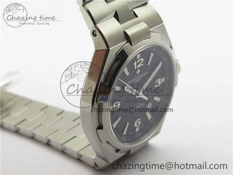 Premium Overseas SS MKS 1:1 Best Edition Black Dial on SS Bracelet MIYOTA 9914