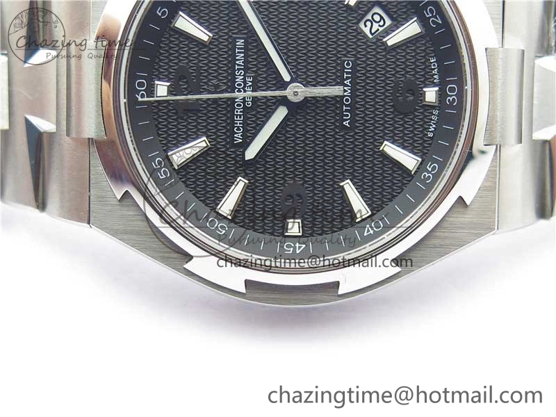 Premium Overseas SS MKS 1:1 Best Edition Black Dial on SS Bracelet MIYOTA 9914