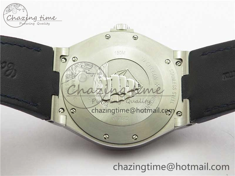 Overseas SS MKS 1:1 Best Edition Blue Dial on Blue Leather Strap MIYOTA EyeCatching 9921