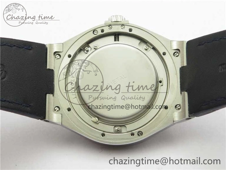 Overseas SS MKS 1:1 Best Edition Blue Dial on Blue Leather Strap MIYOTA EyeCatching 9921