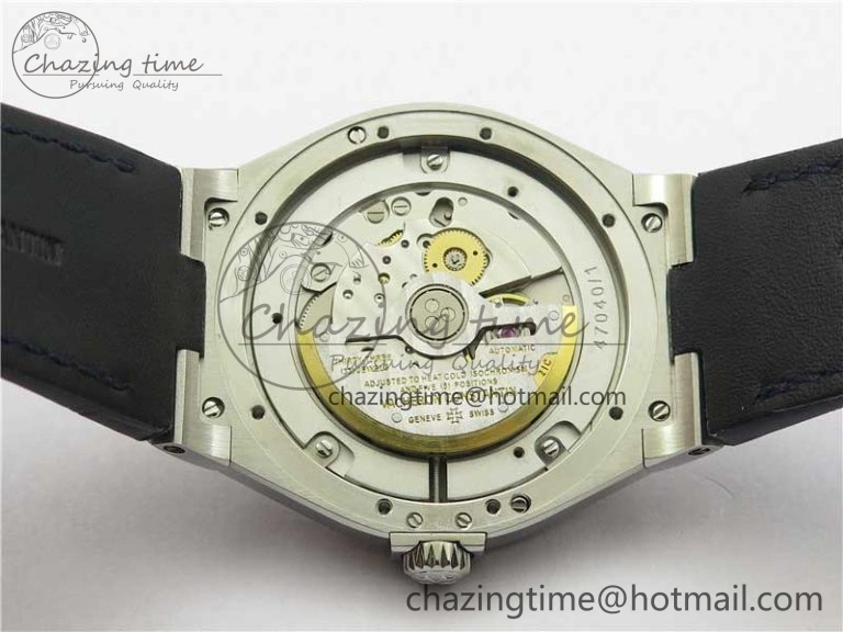 Overseas SS MKS 1:1 Best Edition Blue Dial on Blue Leather Strap MIYOTA EyeCatching 9921