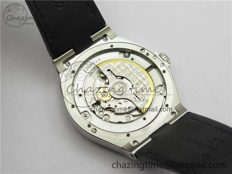 Overseas SS MKS 1:1 Best Edition Blue Dial on Blue Leather Strap MIYOTA EyeCatching 9921