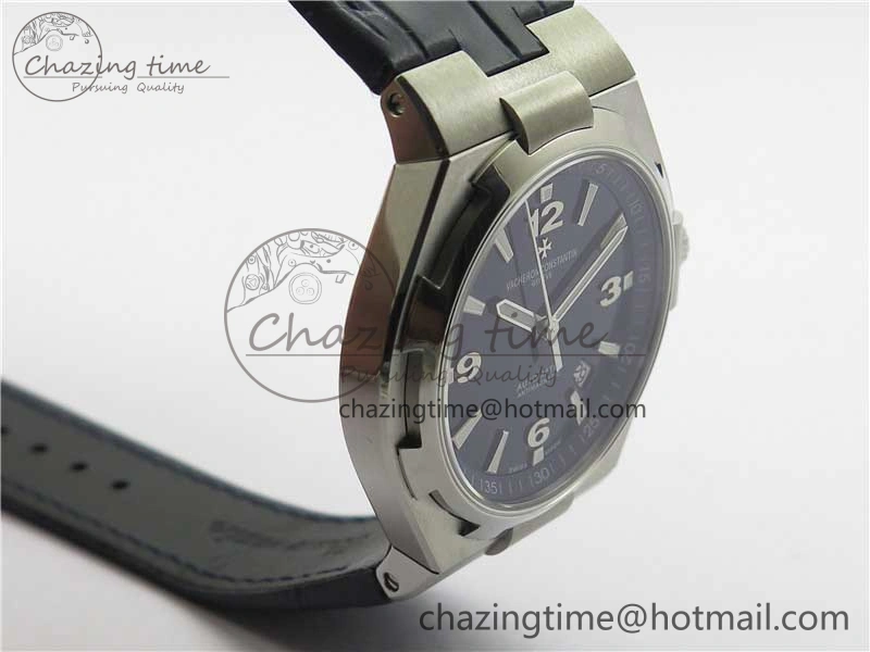 Overseas SS MKS 1:1 Best Edition Blue Dial on Blue Leather Strap MIYOTA EyeCatching 9921