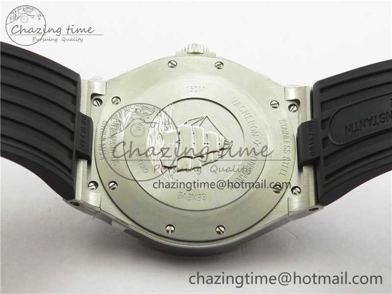 GoAnywhere Overseas SS MKS 1:1 Best Edition Gray Dial on Black Rubber Strap MIYOTA 9920