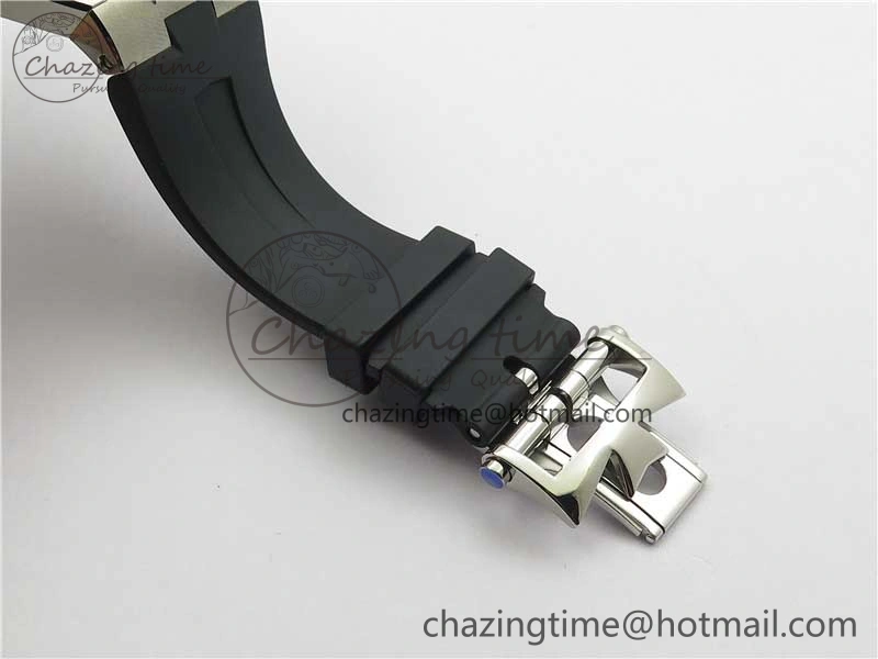 GoAnywhere Overseas SS MKS 1:1 Best Edition Gray Dial on Black Rubber Strap MIYOTA 9920