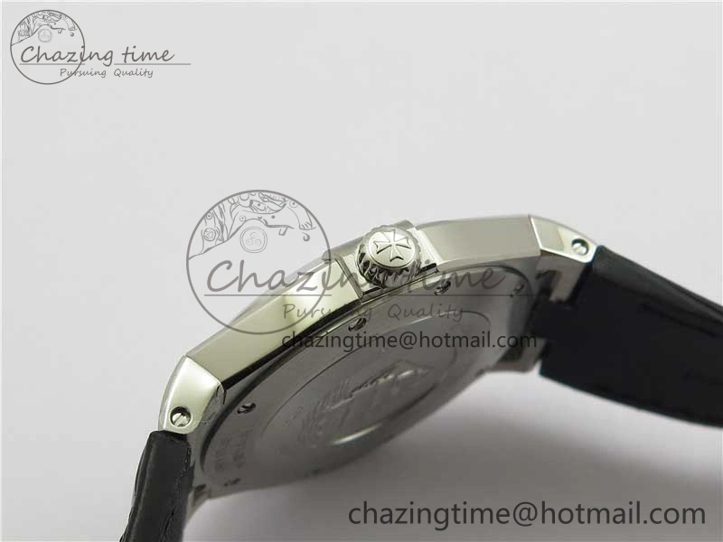 Overseas SS MKS 1:1 Best Edition White Dial on Black Leather Strap MIYOTA Durable 9917