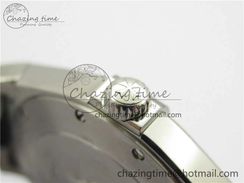 Overseas SS MKS 1:1 Best Edition White Dial on Black Leather Strap MIYOTA Durable 9917