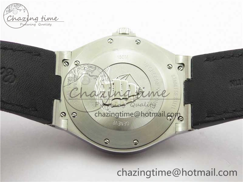 Overseas SS MKS 1:1 Best Edition White Dial on Black Leather Strap MIYOTA Durable 9917